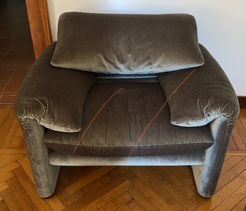 Cassina maralunga poltrone - maralunga, 2