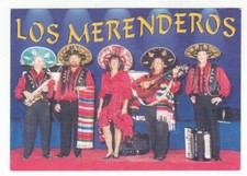 Foto Autografo LOS MERENDEROS DANILO signed cartolina El merendero Miguel son mi