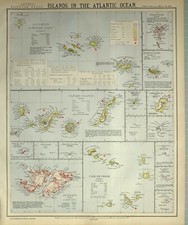 1883 Letts Mappa Oceano