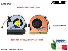 Ventola Fan CPU ASUS ROG G752