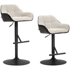 HOMCOM Set 2 Sgabelli Moderni