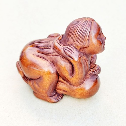 M8996 netsuke giapponese - -,