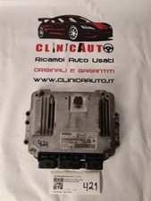 RICAMBI USATI 9663475580 0281012524 CENTRALINA MOTORE CITROEN C3 Pluriel  811551