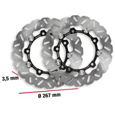 MF3862 Kit 2 Dischi Freno