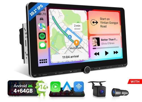 Autoradio doppio din - din, 10.1"
