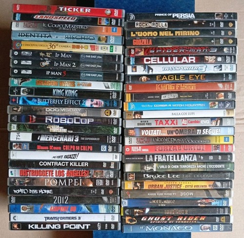 Lotto dvd film vari 50pz - dvd,