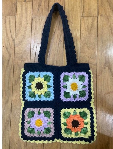 Borsa mano all uncinetto - mano, all'uncinetto