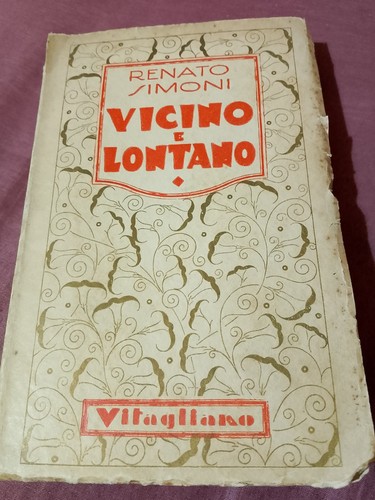 Renato simoni vicino - vicino, lontano