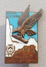 Distintivo ALPINI BRIGATA JULIA btg. "OSOPPO " ARDITO FOLGORE VALORE