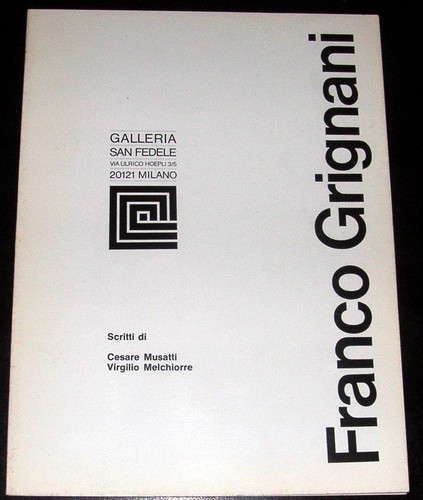 Franco grignani galleria san - grignani,