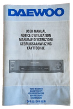 Manuale VCR DAEWOO DV-F-932 originale - Istruzioni Uso - manutenzione