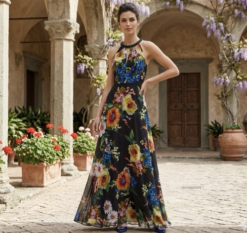 Maxi abito nuovo - , etichette