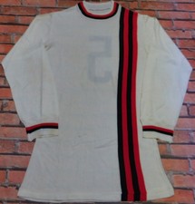 mod. MILAN n°5 MAGLIA CALCIO SHIRT NOLEL VINTAGE MADE IN ITALY (627) tg. M