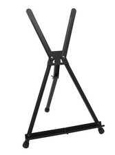 Paintersisters® Cavalletto da tavolo in alluminio nero cavalletto da tavolo p