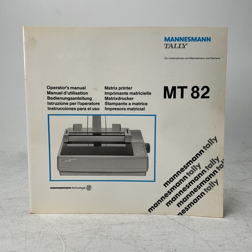Mannesmann tally mt82 - mannesmann,