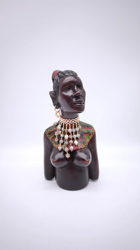 78839 statua etnica mezzobusto - 78839,