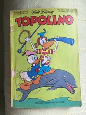 TOPOLINO N° 641, 10 MARZO 1968, SENZA BOLLINI. VARIANTE CAPPELLINO ROSA. BUONO!