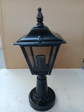 2 X LAMPIONI DA GIARDINO IN ALLUMINIO (220V)