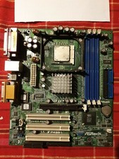 Scheda Madre Motherboard AsRock P4S61 + Cpu Pentium 4 3 Ghz Da Testare