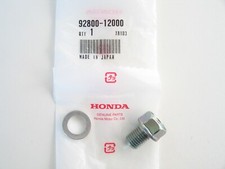 Honda Four 350 400 500 750 bullone tappo e rondella di scarico della coppa olio