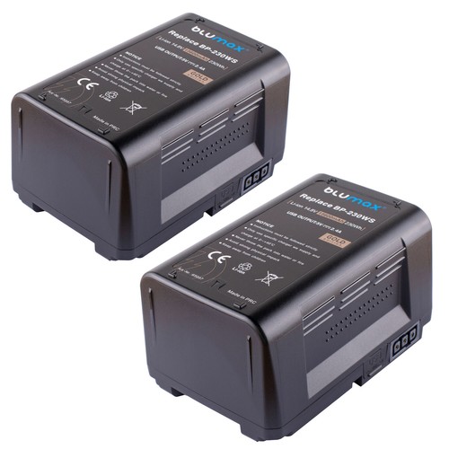 Blumax batteria per sony - 2x,