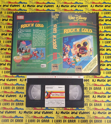 Vhs film rock gold - film, cartoni