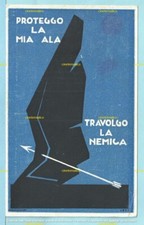 cartolina futurista 7° Centro