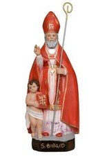 STATUA SAN BIAGIO CM 40 IN