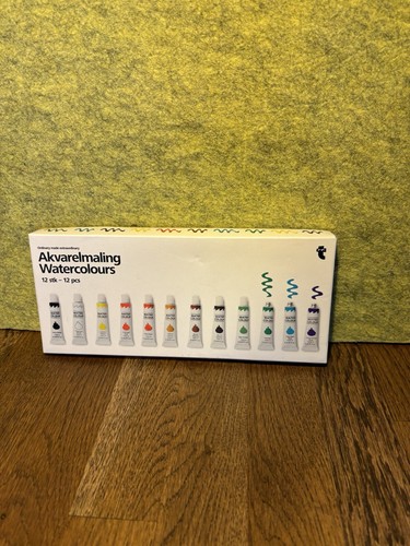 Akvarelmaling water colour - water, 12