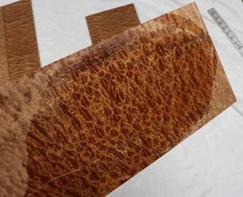 Heavy figure quilted sapele - heavy,