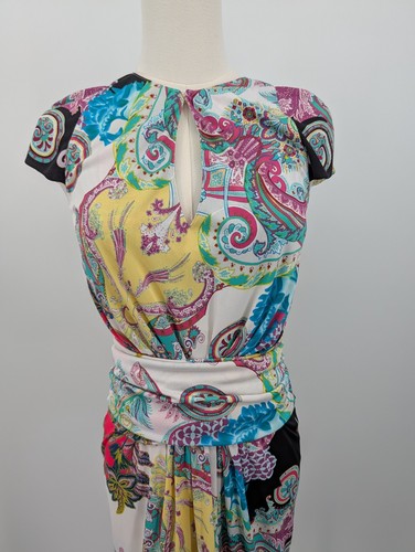 Abito etro paisley stampa - abito,
