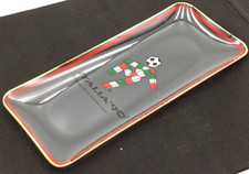 ITALIA '90 MONDIALI VASSOIO VETRO DA COLLEZIONE - 34 CENTIMETRI
