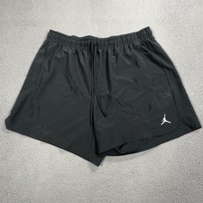 Nike Jordan Shorts Mens 2XL Black Dri-FIT Jumpman Basketball Athletic Training