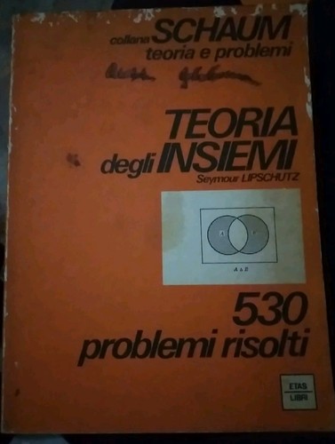Lipschutz teoria degli - lipschutz,