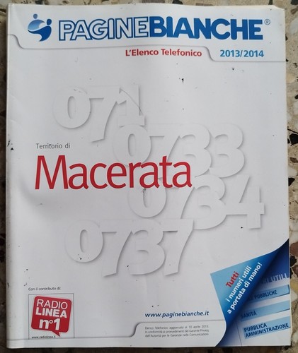Pagine bianche elenco - pagine,