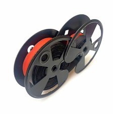 Black / Red Ribbon on METAL SPOOLS for Royal Typewriter 5 10 KMM KHM KMG FP HH