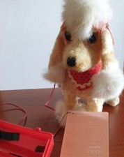 Vintage cagnolino passeggio - cagnolino,