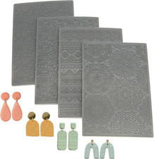 Fogli texture argilla - di,
