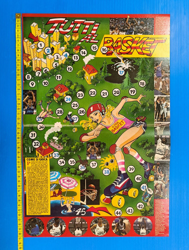 Raro poster gioco dell oca - poster,