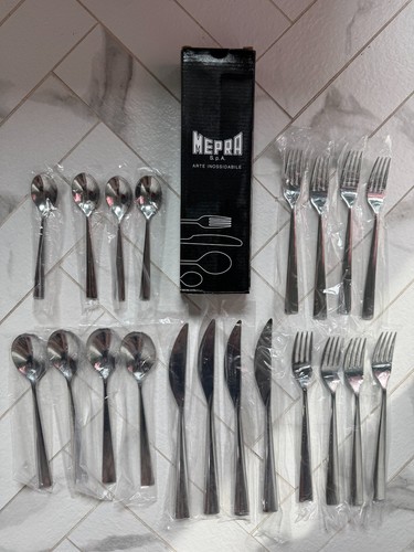 Set posate pezzi mepra - pezzi,