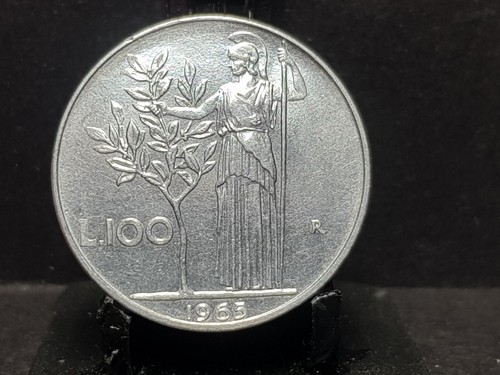 Moneta 100 lire minerva - lire,