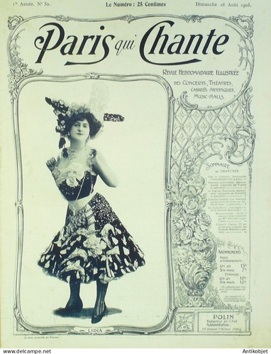 Paris qui chante 1903 30 - qui, n°