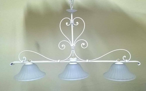 Lampadario bilancia ferro - lampadario,