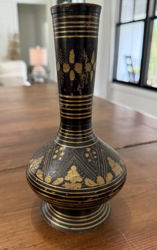 Vaso vintage ottone - , nero