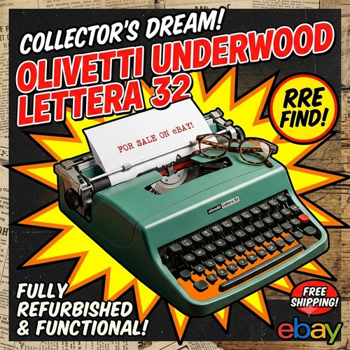 Vintage olivetti underwood - olivetti,