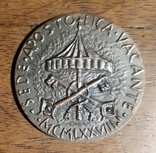 Cardinale Villot Sede Apostolica Vacante Medaglia Bronzo 1978 Gismondi