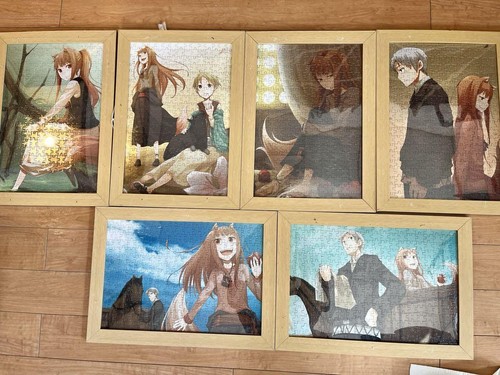 Puzzle pittura spezie lupo - e,
