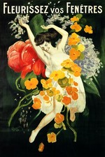 Woman Flowers Spring Happiness