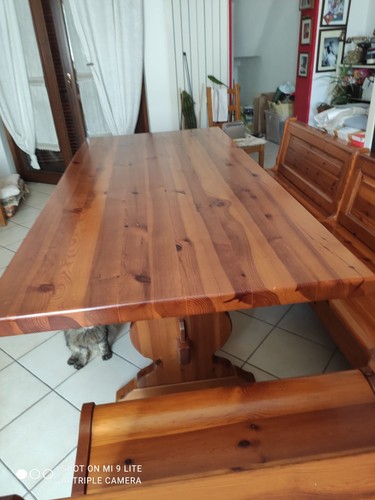 Tavolo panca legno - tavolo, in