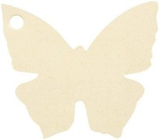 Farfalle Segnaposto Avorio 25